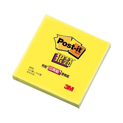 3M Post-it 255S狠黏迷你便條紙 黃